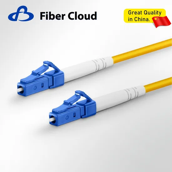 Customized Simplex OS2 Single Mode LC Sc FC St Lsh Mu MTRJ Upc Fiber Optic Patch Cord Cable