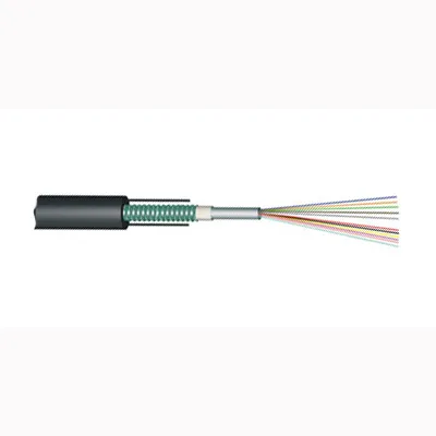 China Suppliers Multi Core Unitube GYXTW Armored Outdoor Fiber Optic Cable Duct Cable