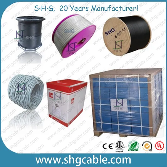 Hot Sale Factory Price Low-Cost CE RoHS Approved Link Test Pass CAT6 UTP LAN Cable