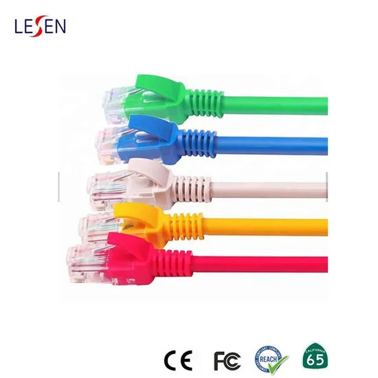 Network Cable/ LAN Cable 24/23/22AWG Cat5e CAT6 Patch Cord