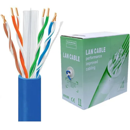CAT6 Unshielded (UTP) Network Cable 1000FT (305m) for Ethernet Data