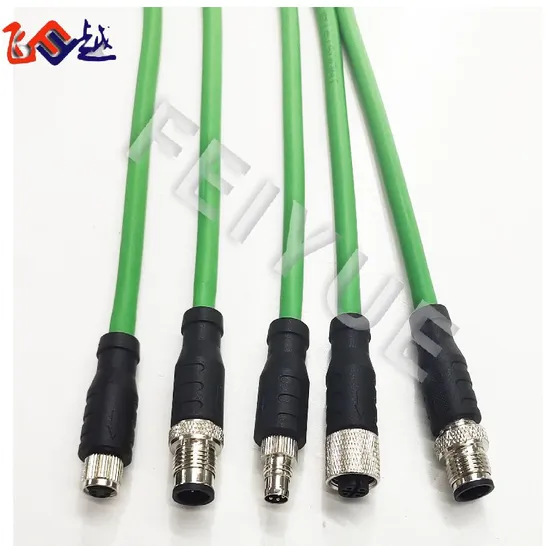 High Flexible M5 M8 M12 3p 4p 5p 8p Patch Cable