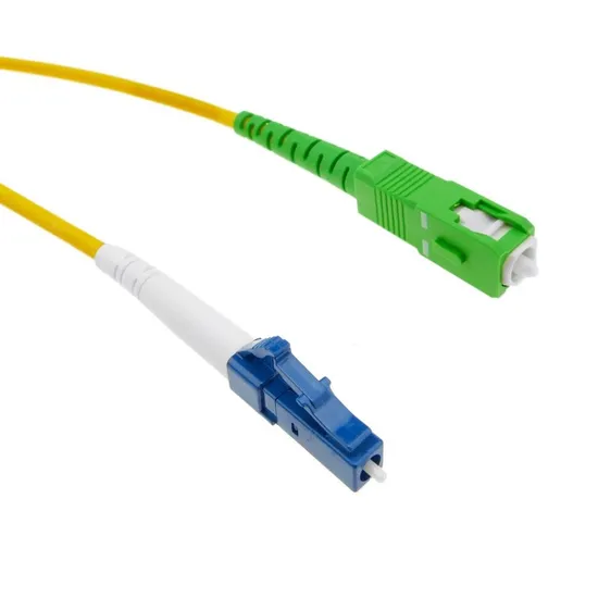 Sc LC FC St Simplex Single Mode Fiber Optic Cable Patch Cord