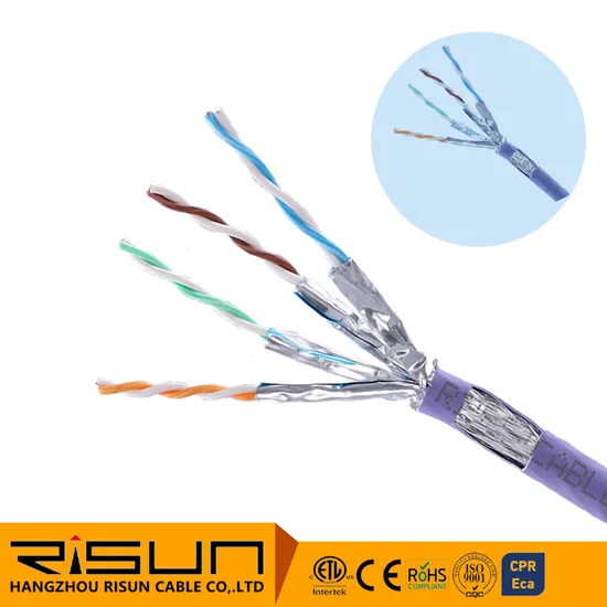 Cat5e FTP STP 24AWG 4 Pairs ETL Indoor LAN Network Ethernet Cable