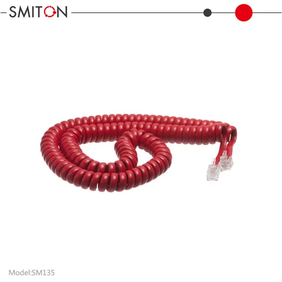 Rj9 Rj10 Rj22 Rj11 Rj12 RJ45 Spring Cable 4p4c 6p6c 8p8c Phone Coiled Cord Handset Telephone Cable