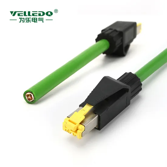 Rj45c4 Connector Double End Precase Harness for Profinet Bus Protocol