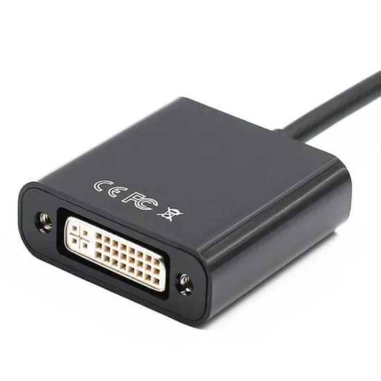 Mini Displayport to DVI Converter Compatible with MacBook Air/PRO Minitor
