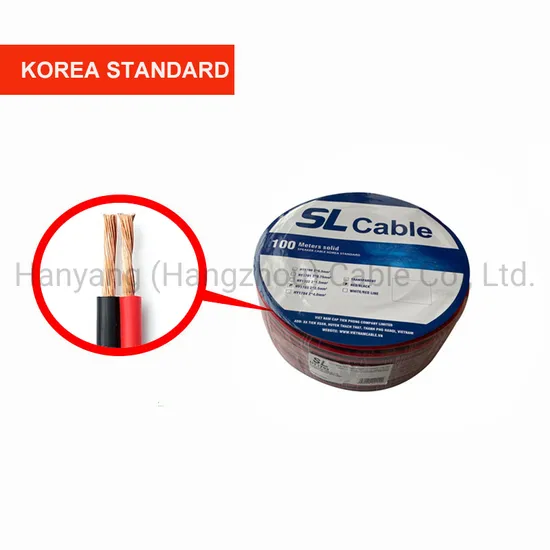 SL Speaker Cable 2.5mm Black Red Audio Microphone Cable 100m