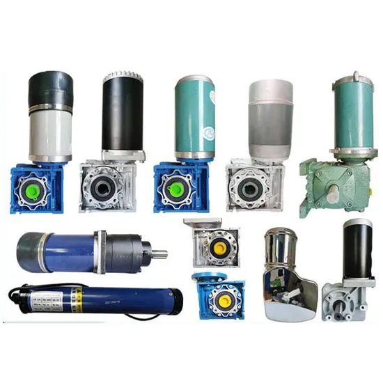 24V 320W 53rpm DC Worm Gear Reducer Motor