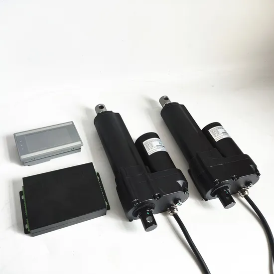 High Force Linear Solenoid Actuator Lift Motor 6500n with Hall Sensor