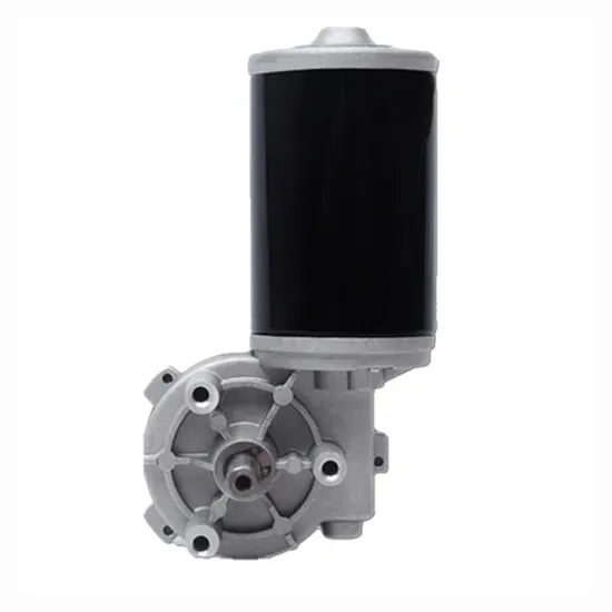 DC 12V 24V Worm Geared Motor for Seniautomatic Wire Feeders High Speed Low Noise Long Lifespan