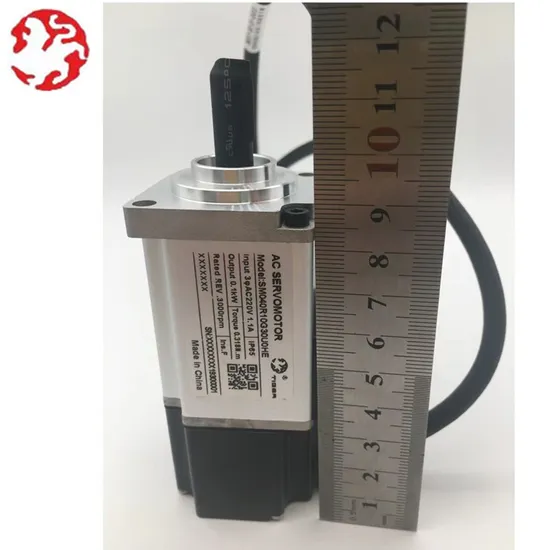 40# 220V 100W AC Permanent Magnet Synchronous Servo Motor Without Brake