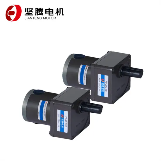 3-250W Electric AC/DC Induction Synchonous Gear Motor Single Phase/Three Phase Asynchonous Motor with Spead Controller Reduction Box Motor Dampling Motor
