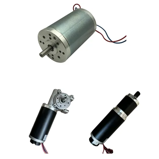 63mm 12V 24V 36V 48V to 220V High Torque Permanent Magnet Brush DC Motor 12 24 36 48 Volt 50W 100W 150W 200W Pm Brushed Planetary Worm Gear Electric Motor