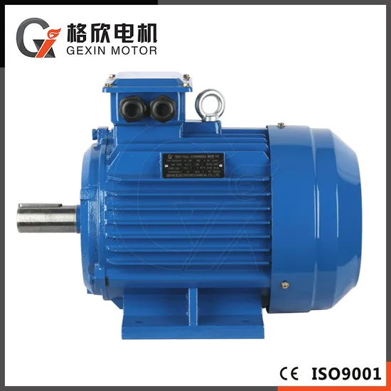 Y2 Ye2 Iron-Cast Housing Ie1 Ie2 Ie3 1.5HP 2HP 3HP 4HP Three Phase Industrial Electric Motor Price