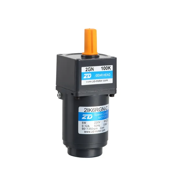 ZD 6w AC Speed Control Gear Motor