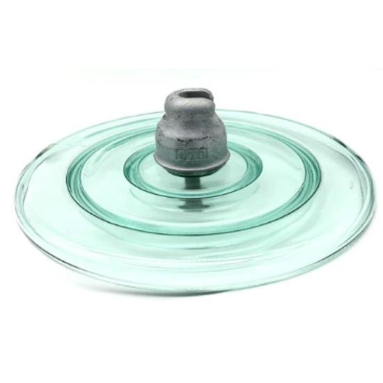 Over Head Line Suspension Disc Tempered Glass Insulator U70BS for High-Voltage transmission