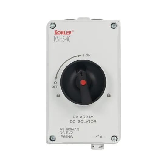 Knh5-40dB Waterproof IP66 1200V 32AMP Solar DC Isolator Switch with Mc4 Connectors