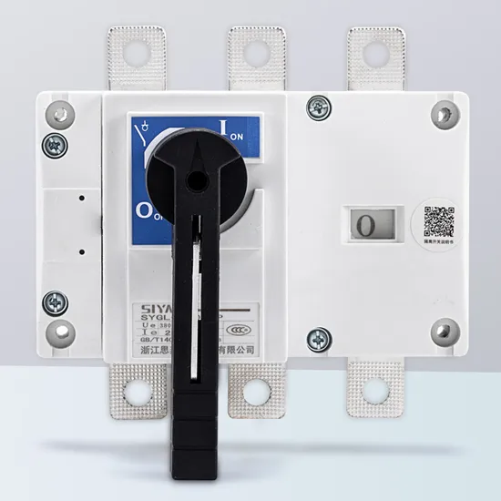 Siyan 1600A 3p Disconnector Electric Disconnector DC Generator Transfer Switch