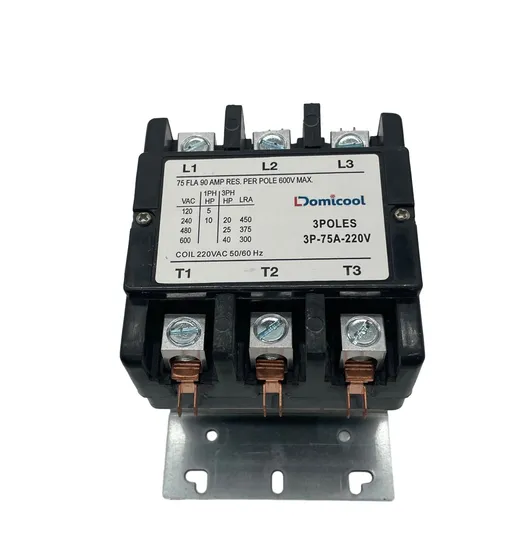 HVAC Parts High Quality 1p 2p 3p 4phase 220V 30A 40A 50A Coil Volt 24V 120V 240VAC Electric Magnetic Definite Purpose Copper Silver AC Contactor