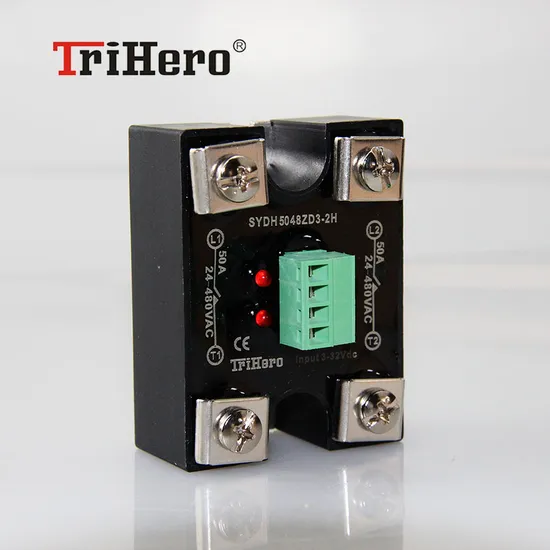 Dual Zero Cross Solid State Relay Two Phases Sob Double SSR Relay