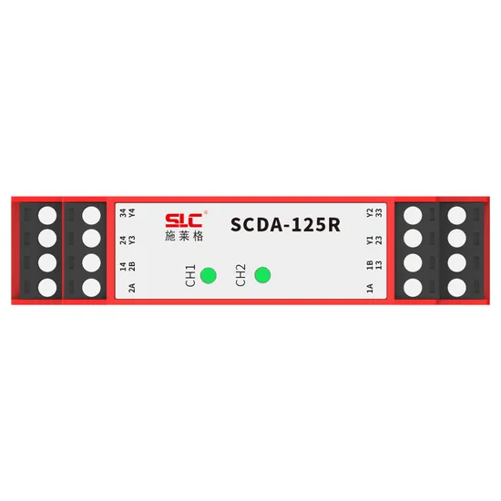 SLC-SCDA125R Series Safety Relay,Manual reset,E-stop,Automatic control, connected to PLC