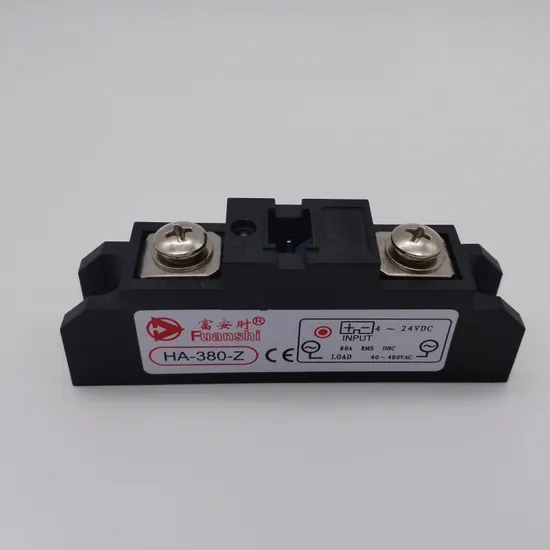 Fuanshi Ha-380-Z Industrial Class Single Phase SSR Solid State Module Relay