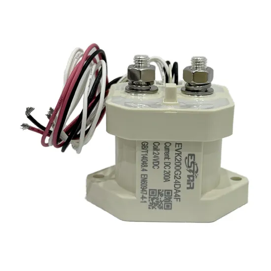 Low Price 200A Power Relay Epoxy Sealed Coil 24V High Voltage DC Contactor for Power Battery System
