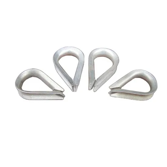 Factory Hot DIP Galvanized Guy/Thimble Guy for Steel Wire Rope