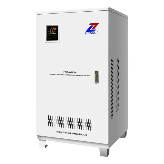 Tnd Series 10~60 kVA AC Single Phase Voltage Stabilizer Regulator SVC AVR