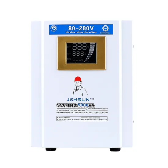 SVC/Tnd High Accuracy Single Phase Servo Motor Voltage Regulator with LED Display Voltage Stabilizer