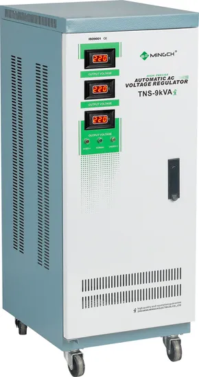 Mingch 3 Phase AVR AC 380V 9kVA Servo Type Voltage Stabilizers