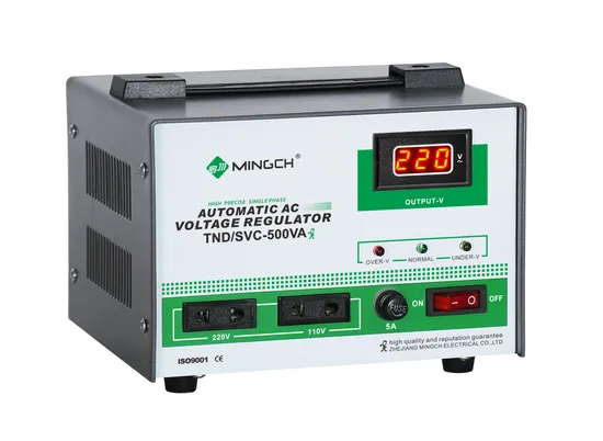 Mingch Servo Type 220V 0.5kVA Automatic Electronic Voltage Stabilizer