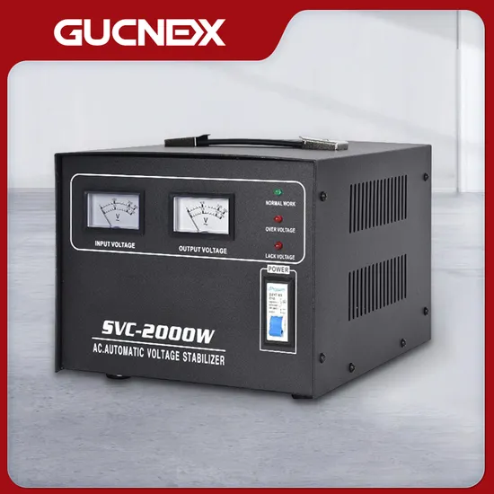Voltage Regulator AC Single Phase 2000W SVC Voltage Stabilizer AVR Stabilisateur