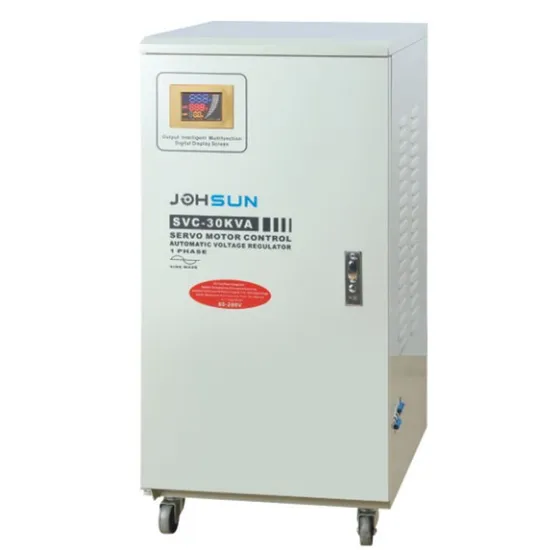 SVC Single Phase Full-Automatic Servo Motor Stabilizer 220V Voltage Regulator
