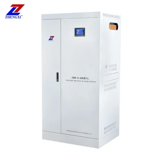 Three Phase Automatic Voltage Regulator Stabilizer Thyristor Cabinet Type Contactless