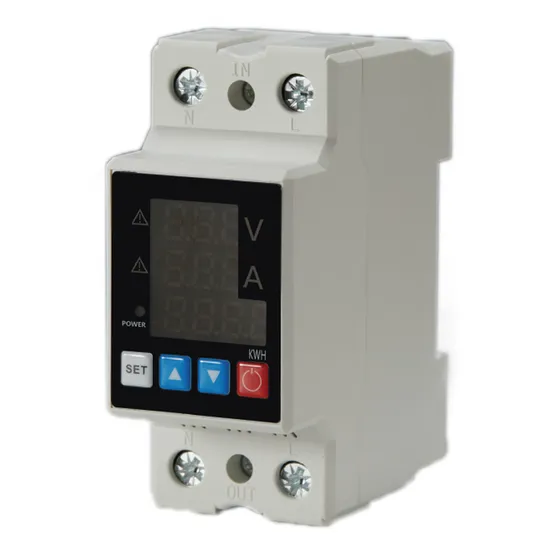 Intelligent Power Display Over Voltage Under Voltage Over Current Protector for Household