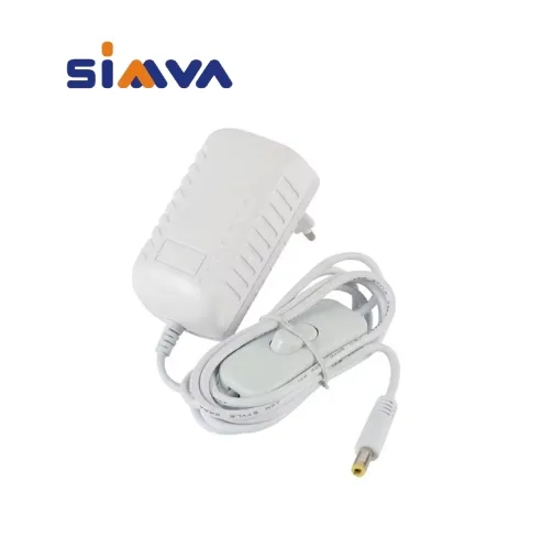 Waterproof 18W DC12V1.5A/24V0.75A White/Black LED Strip Light Adapter