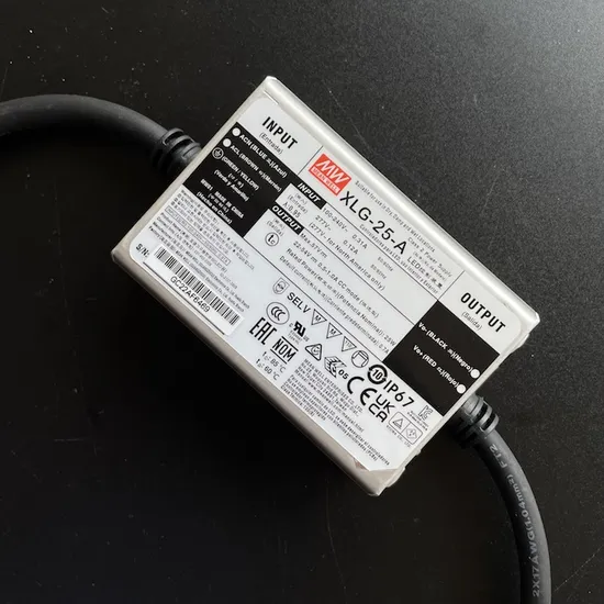 20W 25W LED Driver Rainproof Xlg-25 Meanwell Power Supply