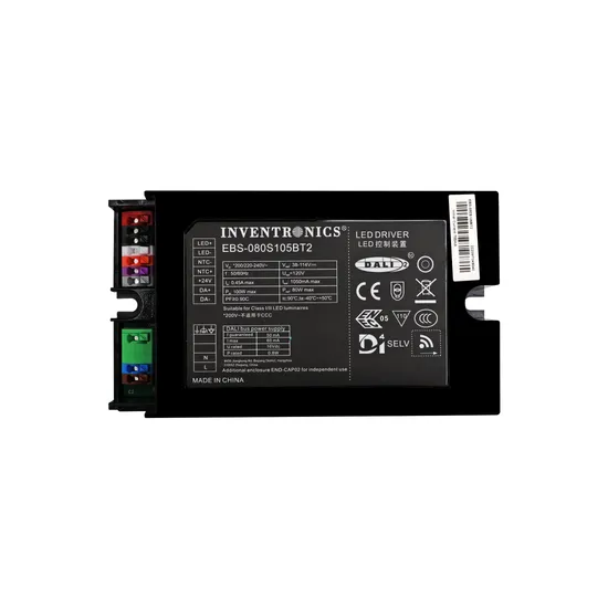 Inventronics Dali-2 and D4I Certified Integrated 16VDC Bus Power Supply 80W Dimming Internal LED Driver for Street Lights