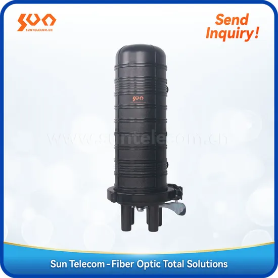 Outdoor FTTH FTTX Dome Optical Cable Heat-Shrink Distribution Fiber Optic Splice Closure