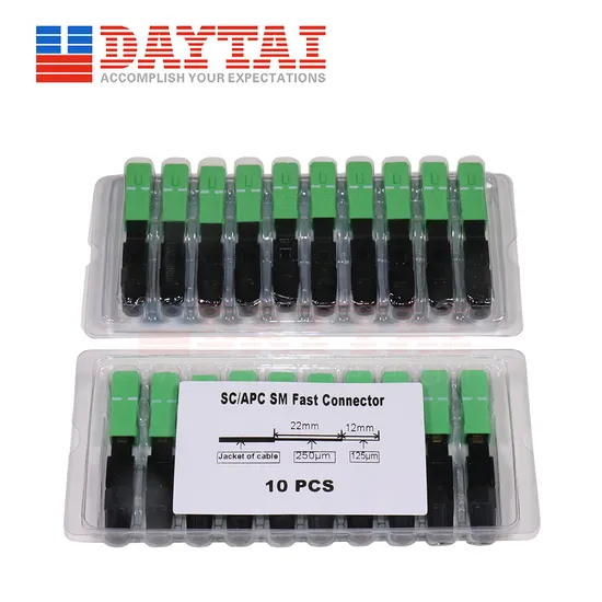 Promotion Optical Fiber Sc APC Upc Fast Connector