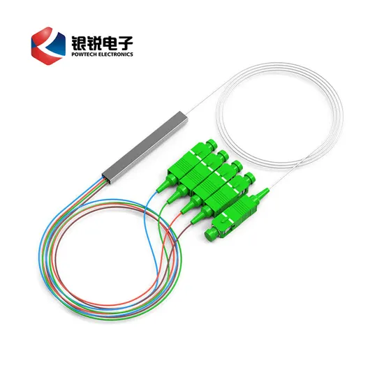1X4 1X16 Steel Tube G657A2 G652D ISO Fiber Optic PLC Splitter