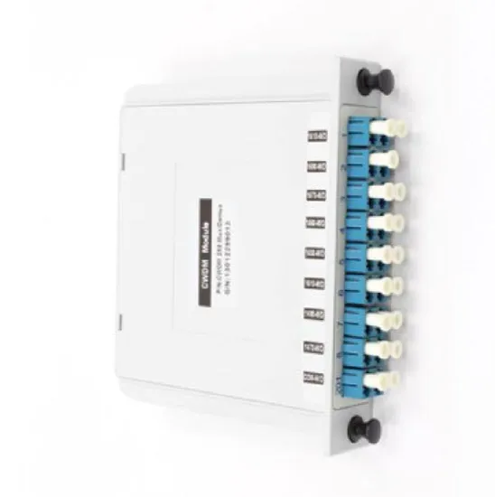 8 Chanel Mux&Demux Fiber Optic CWDM in Lgx Box