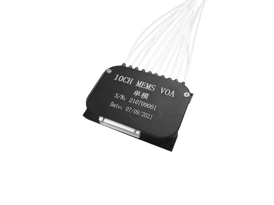 VOA Module with Low Insertion Loss for Receiver Protection