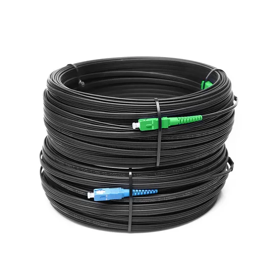 Factory Price Sc to Sc FTTH Fiber Optic Drop Cable Patch Cord 10%off