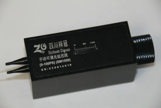 Wide Delay Range Manual Optical Delay Line with High Reliability for Fiber Optical Sensor