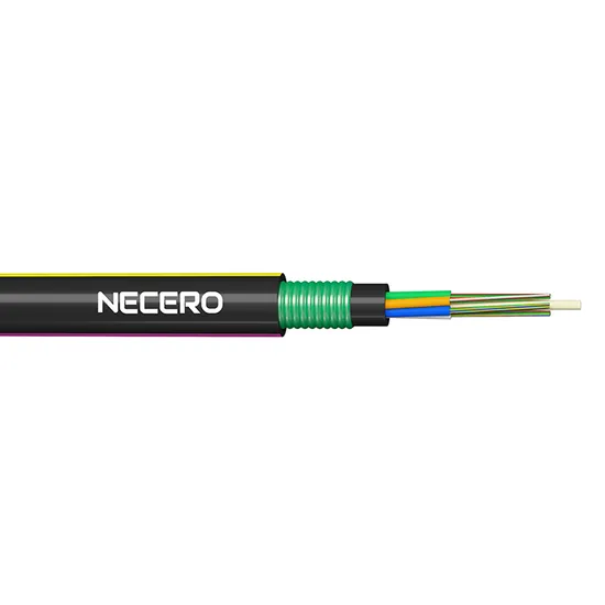144 Core Ducts Direct Buried Armored Telecom Fiber Optic G652D Cable GYTY53