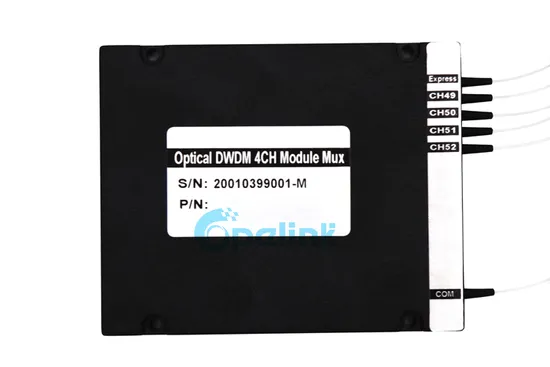 OEM 4CH Fiber Optic DWDM Module, Optical DWDM Mux Demux Module with High Quality