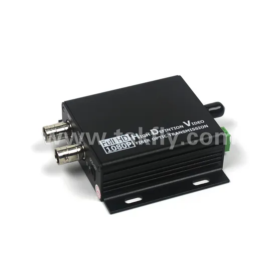 2CH 1080P Resolution Video Fiber Optic Transceiver